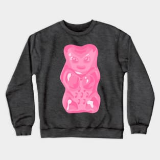 Pastel Pink Gummy Bear Crewneck Sweatshirt